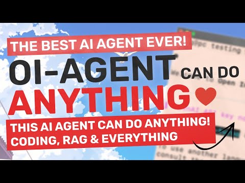 Agent-OI (Open Interpreter) : The BEST AI Agent that can do ANYTHING! (Generate Apps,Code, RAG, etc)