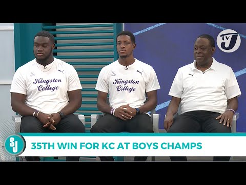 35th Win for Kingston College at Boys Champs | TVJ Smile Jamaica