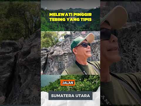 melewati pinggir tebing yang tipis #shorts