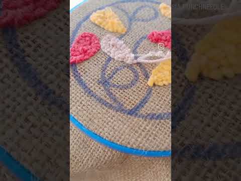 اعمل اللي بتحبه واللي يخلي روحك مبسوطه #ابرة_النفاش #punchneedle