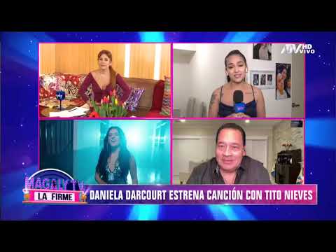 Tito Nieves halaga a Daniela Darcourt: ''Fue un sueño trabajar con esta joven talentosa''