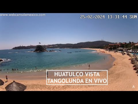 Huatulco, Oaxaca En Vivo | Vista de la Bahía de Tangolunda