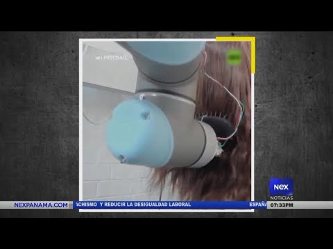 Robot que peina el cabello | Columna publicitaria purifica el aire | Tecnología Nex Noticias