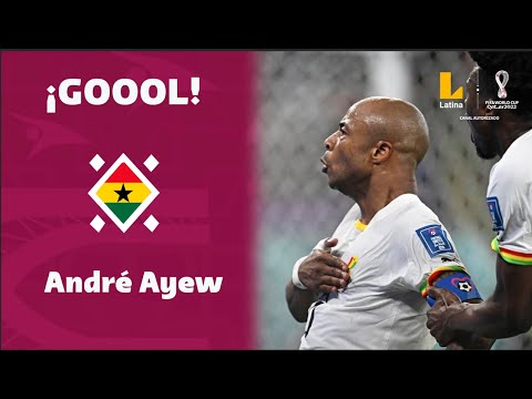 André Ayew marcó el empate y para poner el partido Portugal 1-1 Ghana