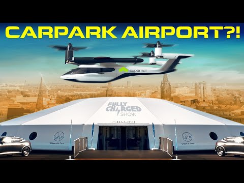The World's FIRST Vertiport - the temporary airport delivering aid!