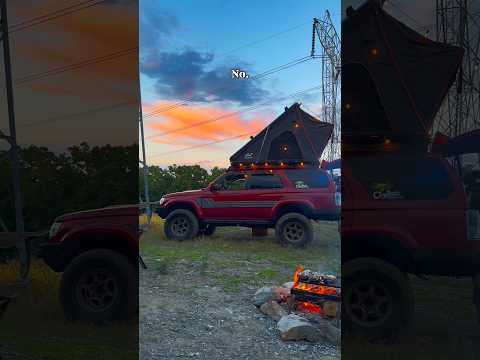 Distance from degeneracy is ideal  #4runner #3rdgen4runner #toyota #camping #overland