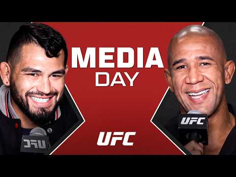"목표는 그를 완전히 제압하는 것" | UFC 새크라멘토 미디어 데이