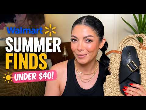 WALMART SUMMER FASHION TRY ON HAUL ☀️ Over 40 + Short Torso Friendly Outfits