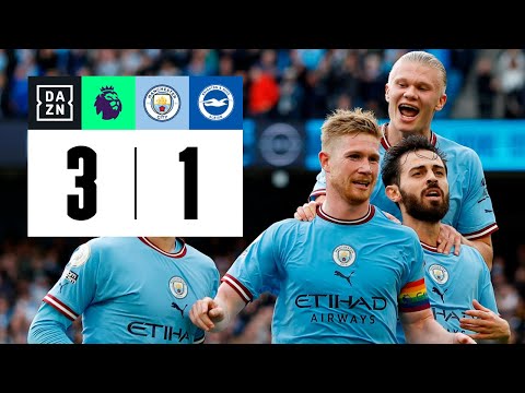 Manchester City vs Brighton  (3-1) | Resumen y goles | Highlights Premier League