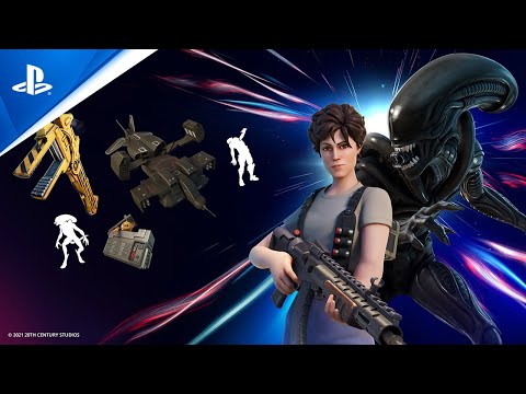 Fortnite - Ripley and Xenomorph Arrive on the Island | PS5, PS4