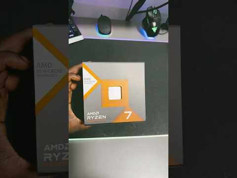 AMD Ryzen 7 7800X3D Unboxing