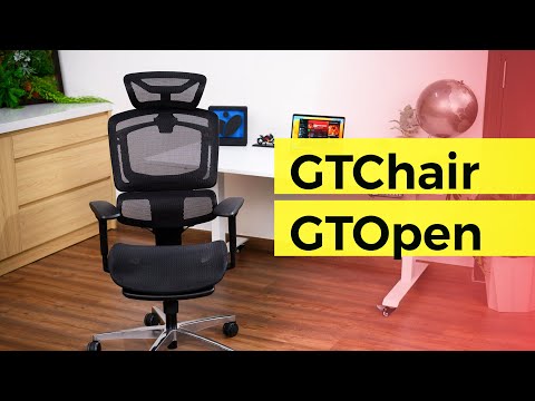 Trên tay ghế công thái học GTChair GTOpen: tầm trung nhiều tính năng, tựa chân thao tác nhanh