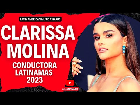 Clarissa Molina es la nueva conductora de los Latin Amas 2023