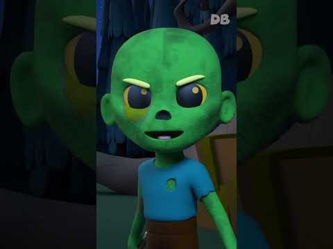 El zombi rompe el huevo sorpresa 🧟‍♂️🥚 | D Billions Canciones Infantiles #shorts #db