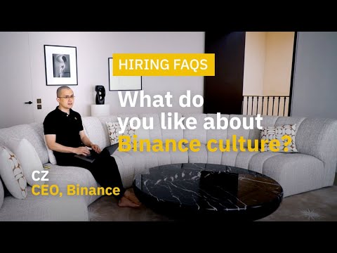 Binance CEO CZ Shares Key Insight into Binance Culture