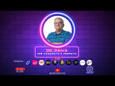 CNCAST - TEMP.2 #04 - DR PAIVA MAGALHÃES - PRÉ CANDIDATO A PREFEITO (PL).