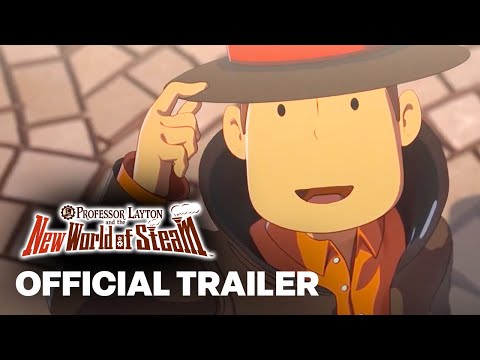 Professor Layton and the New World of Steam – Official Release Window Gameplay Trailer