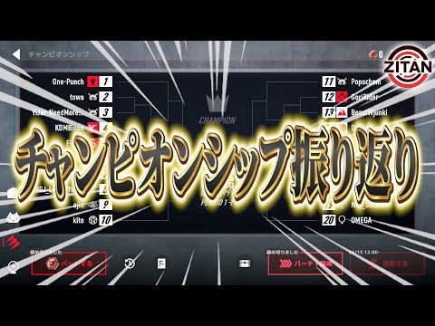 チャンピオンシップの振り返り＆くじ開封【TOKYO BEAST】