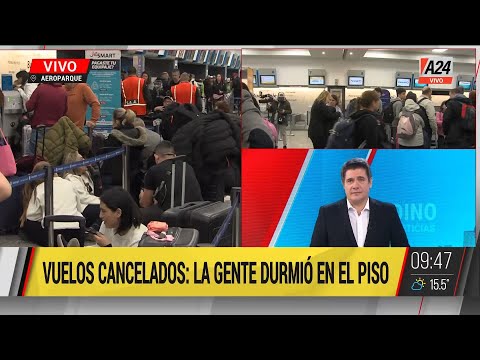 Paro de maleteros en Aeroparque, Ezeiza y Córdoba: cancelaron 40 vuelos