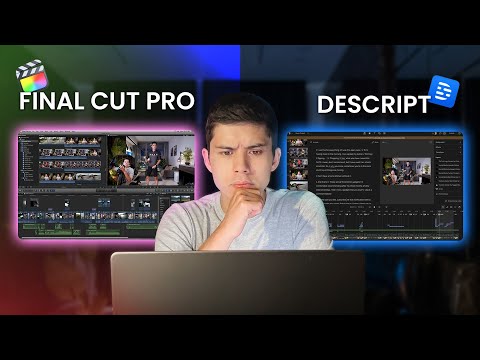Final Cut Pro vs Descript: Video Editing Efficiency Showdown