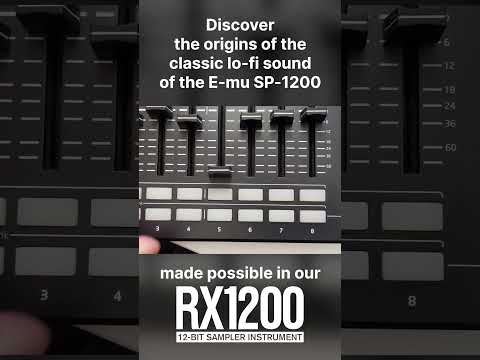 The classic lo-fi SP-1200 sound made possible with the RX1200 #shorts