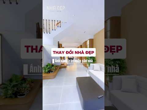 Ngôi nhà hòa vào thiên với phong cách modern natural