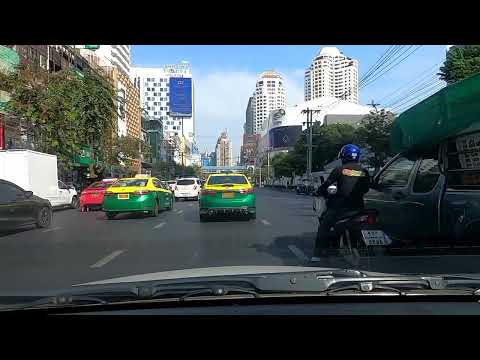 รีวิวขับรถถนนเพชรบุรีแยกราชเท