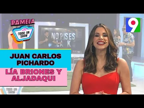 Juan Carlos Pichardo, Lía Briones y Aljadaqui en Pamela todo un Show