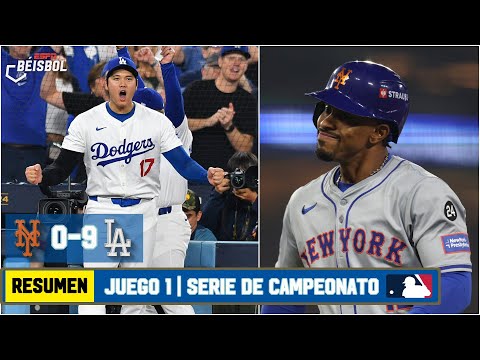 DODGERS CONTUNDENTES vs METS en el primero de la Serie de Campeonato. SHOHEI OHTANI | ESPN Beisbol