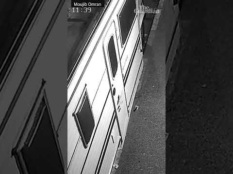 Moment of Morocco earthquake caught on security camera