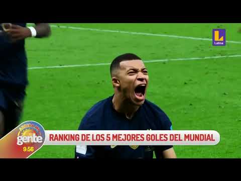 #ArribaMiGente | ¡Ranking de los 5 mejores goles del mundial!