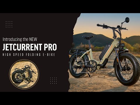 Introducing the NEW JetCurrent Pro Folding E-Bike from Juiced Bikes!