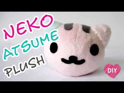 DIY. Neko Atsume PLUSH. FREE Pattern in description