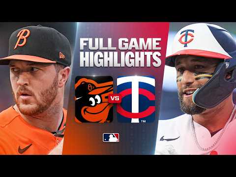볼티모어 오리올스 vs 미네소타 트윈스: 공식 풀 경기 하이라이트 (8월 10) | 2026 MLB 시즌