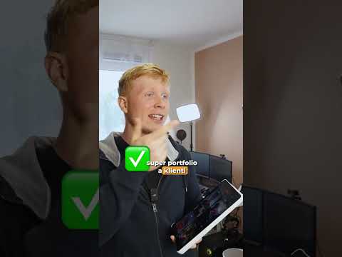 Máš hotové portfolio? #davinciresolve #fyp #editor