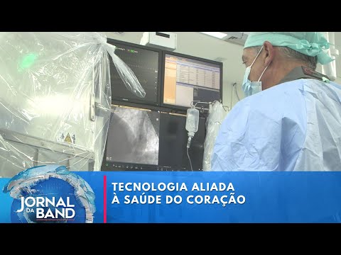 Médicos usam inteligência artificial para evitar erros em procedimentos no coração | Jornal da Band