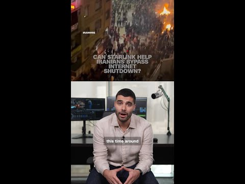 Can Starlink help Iranians bypass internet shutdown?