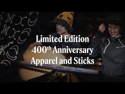 Zildjian Limited Edition 400th Anniversary Apparel and Sticks