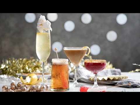 4 Decadent & Fun New Year's Drinks To Ring in 2021