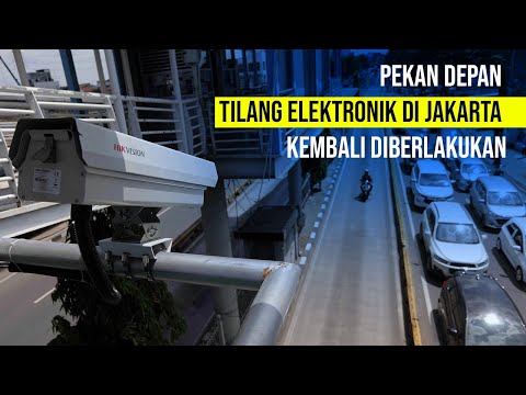 Tilang Elektronik di Jakarta Kembali Berlaku 23 Juli 2020