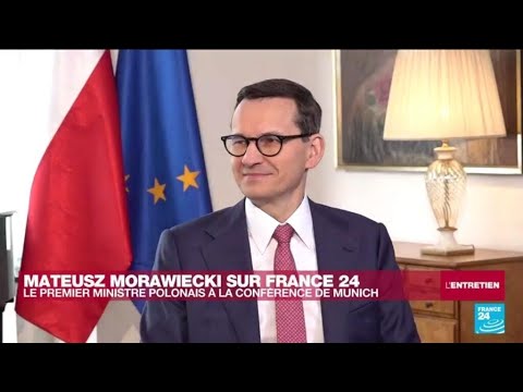 Mateusz Morawiecki : Nous sommes à un moment pivot de l'histoire de l'Europe • FRANCE 24