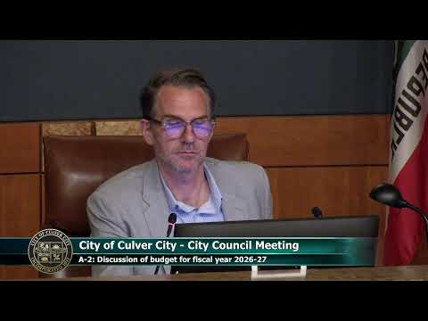 City of Culver City - City Council Meeting - 05/26/2026
