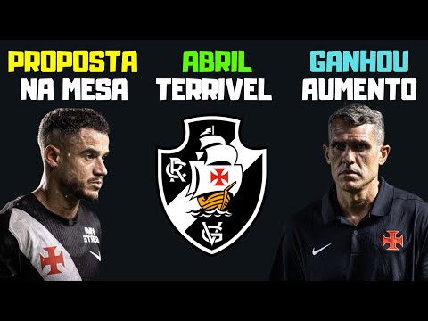 NOVIDADES COUTINHO | AUMENTO SALARIAL | VASCO x SÃO PAULO | PIOR CAMPANHA DE ABRIL | ERAZO | E+