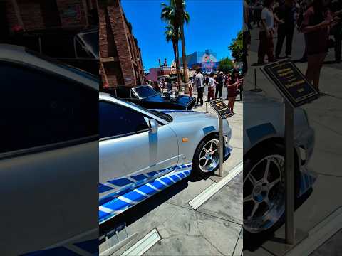Original cars from Fast & Furious!! #losangeles #universalstudios