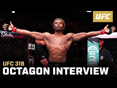 Ateba Gautier Octagon Interview | UFC 318