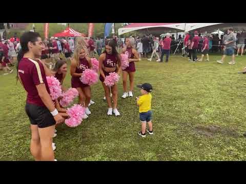 Lummy walks around at FSU vs. Syracuse Football Game  #TheBubbaArmy