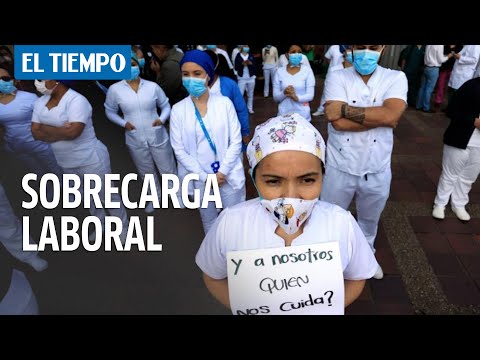 Coronavirus en Colombia: me?dicos denuncian sobrecarga laboral