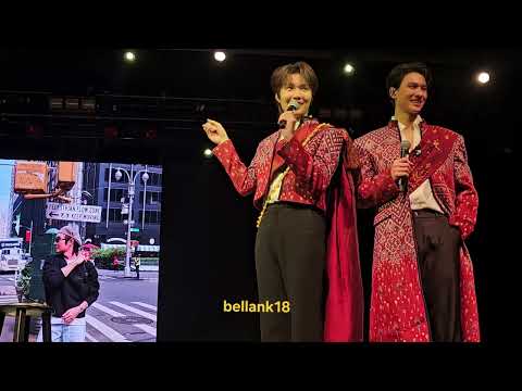 260717 KengNamping in NY (Ment, acting session - Namping wants to be a cat) 1st Fanmeeting in USA