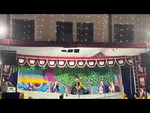 Krishna fighting with Kalia Snake - RaasLeela Play