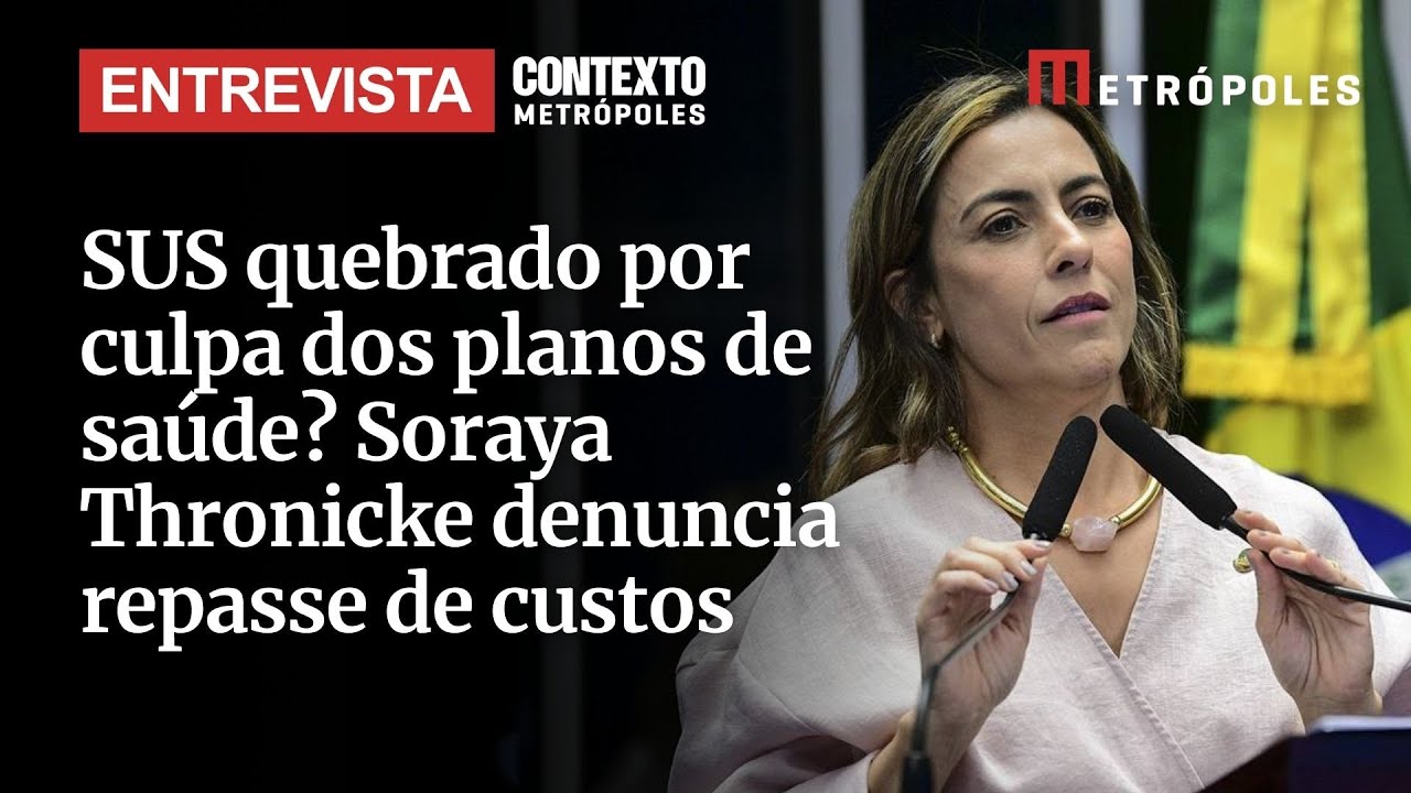 SUS quebrado por causa de planos de saúde? Soraya Thronicke denuncia prejuízo bilionário